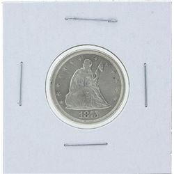 1875 Seated Liberty Twenty Cent Piece Coin