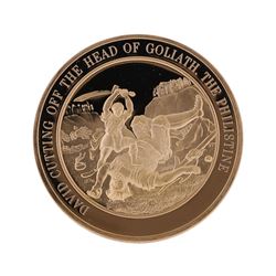 Franklin Mint Thomason Medallic Bible Proof Bronze Medal