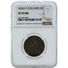 Image 1 : 1828A French Colonies 5 Centimes Coin NGC XF45BN