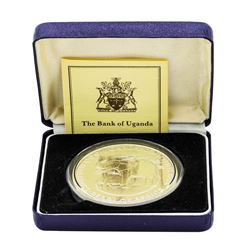 1981 Uganda 4 oz. Silver 500 Shillings Proof Pearl of Africa Coin