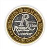 Image 1 : .999 Silver Riviera Hotel and Casino $10 Casino Gaming Token Limited Edition