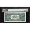 Image 2 : 1957B $1 Silver Certificate Note Mismatched Serial Numbers ERROR PMG Gem Unc 65E