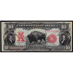 1901 $10 Bison Legal Tender U.S. Currency Note