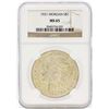 Image 1 : 1921 $1 Morgan Silver Dollar Coin NGC MS65