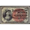 Image 1 : March 3, 1863 10 Cents 4th Issue Fractional Note