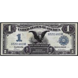 1899 $1 Black Eagle Silver Certificate Note
