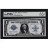 Image 1 : 1923 $1 Silver Certificate Note PMG Gem Uncirculated 66EPQ