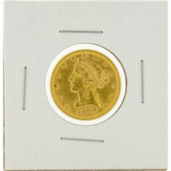 1900 $5 Liberty Head Half Eagle Gold Coin