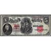Image 1 : 1907 $5 Legal Tender Woodchopper Note