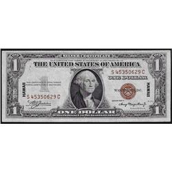 1935A $1 Hawaii Silver Certificate WWII Emergency Note
