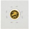 Image 1 : 2006 $15 Australia Crocodile 1/10 oz Gold Coin