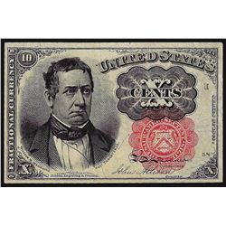 1874 Ten Cents 5th Issue Fractional Note