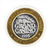 Image 1 : .999 Silver Grand Casino $10 Casino Gaming Token Limited Edition