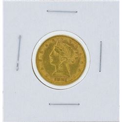 1881 $5 Liberty Head Half Eagle Gold Coin