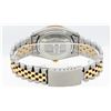 Image 5 : Gents Rolex Two-Tone Diamond Baguette and Sapphire Datejust Wristwatch
