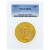 Image 1 : 1927 $20 St. Gaudens Double Eagle Gold Coin PCGS MS66