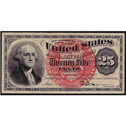March 3, 1863 25 Cents 4th Issue Fractional Note