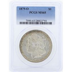 1879-O $1 Morgan Silver Dollar Coin PCGS MS65