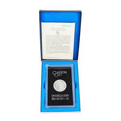 1882-CC $1 Morgan Silver Dollar Coin GSA w/ Box & COA
