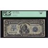 Image 1 : 1899 $5 Indian Chief Silver Certificate Bank Note PCGS Very Good 10