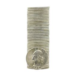Roll of (40) 1948 Brilliant Uncirculated Washington Quarters