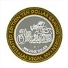 Image 1 : .999 Silver The Orleans Hotel and Casino $10 Casino Gaming Token Limited Edition