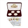 Image 3 : Lot of (4) Hollywood Mickey Limited First Edition Silver Coins