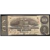 Image 1 : 1864 $10 The Confederate States of America Note