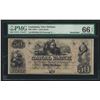 Image 1 : 1850's $50 New Orleans Canal Bank Obsolete Note PMG Gem Uncirculated 66EPQ