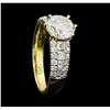 Image 4 : 18KT White Gold 2.71ctw Diamond Ring