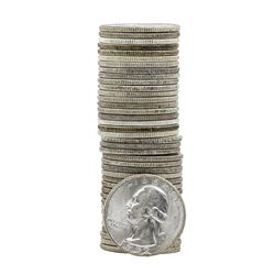 Roll of (40) 1952 Brilliant Uncirculated Washington Quarters