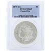 Image 1 : 1879-CC $1 Morgan Silver Dollar Coin PCGS MS63 Capped Die