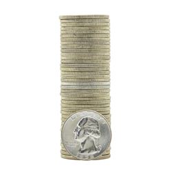 Roll of (40) 1958-D Brilliant Uncirculated Washington Quarters