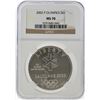 Image 1 : 2002-P $1 Salt Lake Olympics Silver Coin NGC MS70
