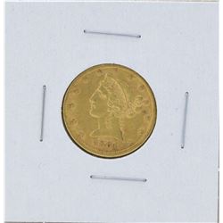 1881 $5 Liberty Head Half Eagle Gold Coin