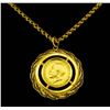 Image 2 : 21KT Yellow Gold 1911 British Sovereign Pendant with Chain