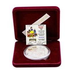 1987 Walt Disney Rarities Mint 5 oz. .999 Fine Silver Coin