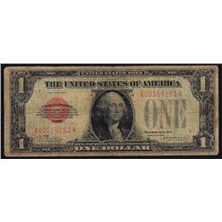 1928 $1 Red Seal Legal Tender Note