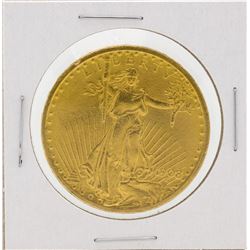 1908 $20 Saint Gaudens Double Eagle Gold Coin