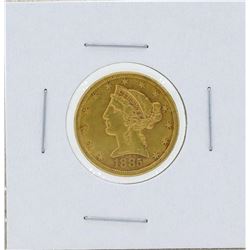 1885-S $5 Liberty Head Half Eagle Gold Coin