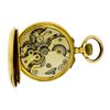 Image 4 : Antique Brevet N171 Pocket Watch - 18KT Yellow Gold