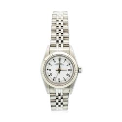 Rolex Ladies Oyster Perpetual Model Stainless Steel Watch