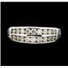 Image 2 : 1.00 ctw Diamond Ring - 14KT White Gold