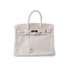 Image 1 : Hermes Birkin Craie Togo Leather Bag
