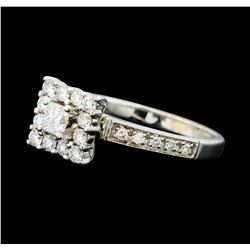 0.50 ctw Diamond Ring - 14KT White Gold