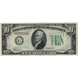 1934-A $10 Choice Circulated Federal Reserve Note