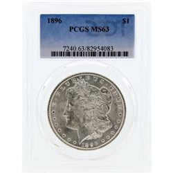 1896 PCGS MS63 Morgan Silver Dollar