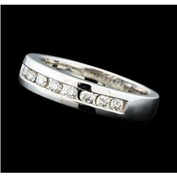 0.50 ctw Diamond Band - 14KT White Gold