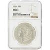 Image 1 : 1900 MS63 NGC Morgan Silver Dollar