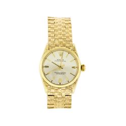 Rolex 14KT Yellow Gold Oyster Perpetual Men's Watch